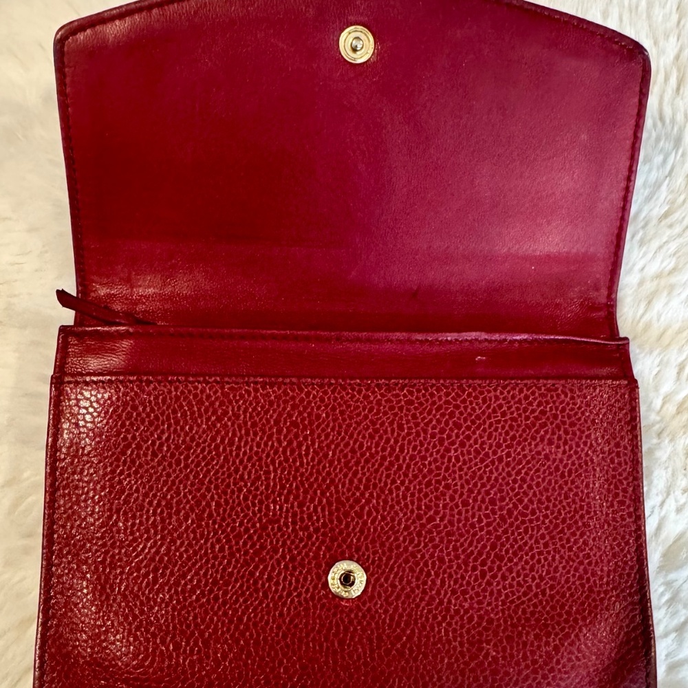 Chanel Red Caviar Wallet - Picture 2 of 10